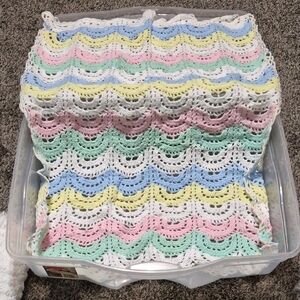 Colorful Crochet Blanket
